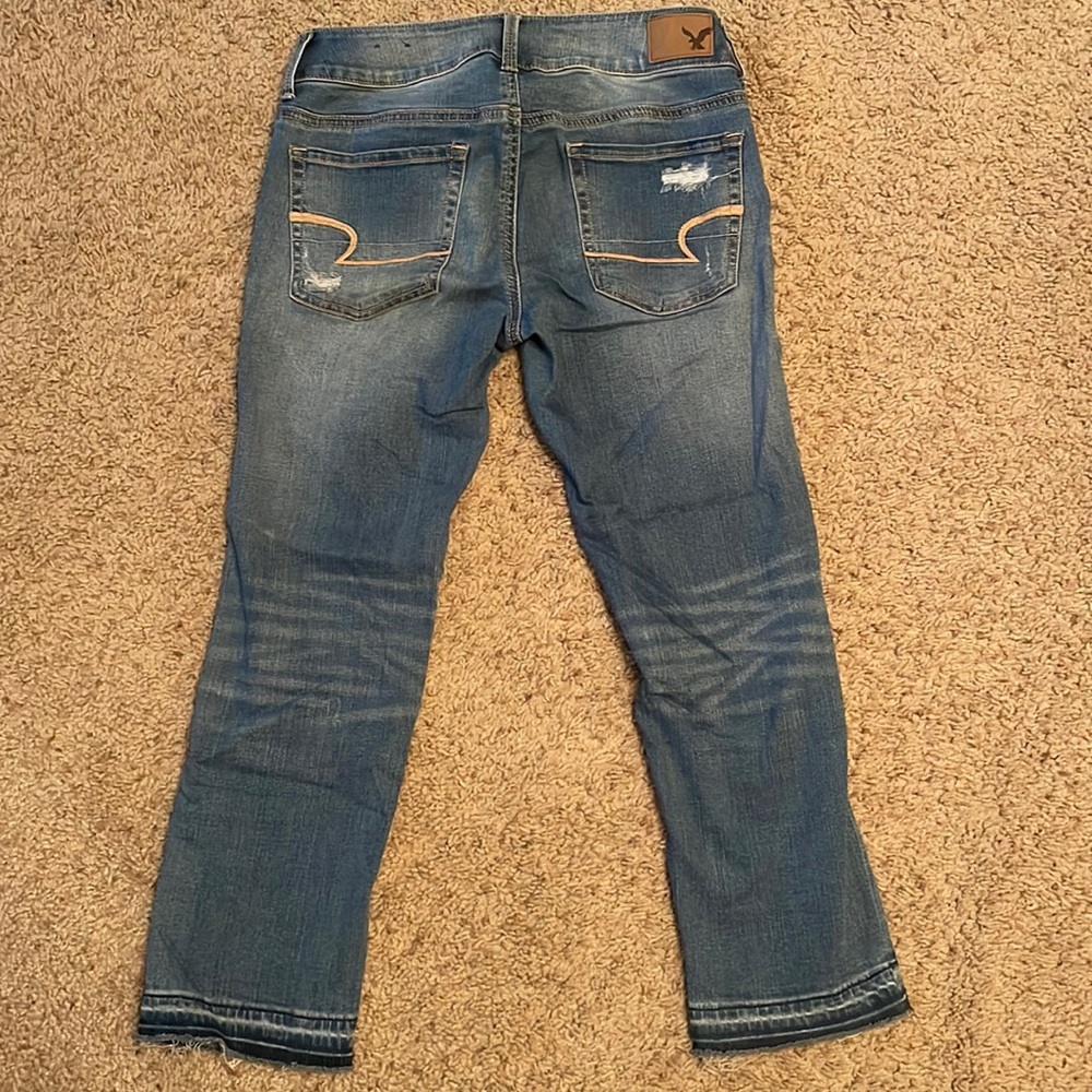 Like New, Distressed, American Eagle Artist Crop! $10 OBO